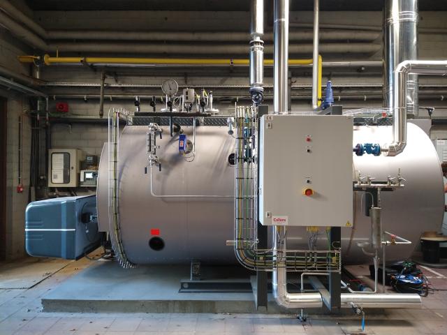 Stoomketel Callens biogas