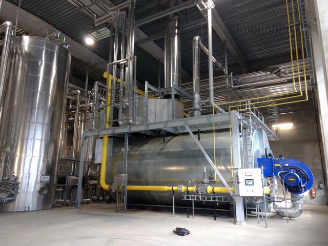 Stoominstallatie agristo