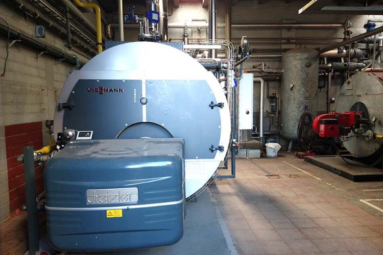 stoomketel biogas