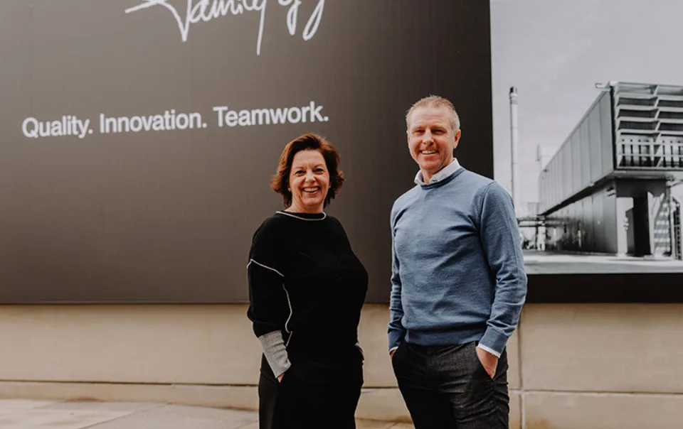Annick Callens and Windy Moerman - CEO's of the Callens Group - Portrait