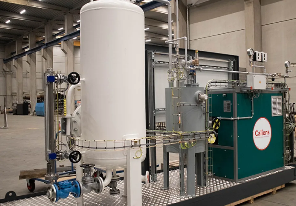 Callens thermische boiler klant 1