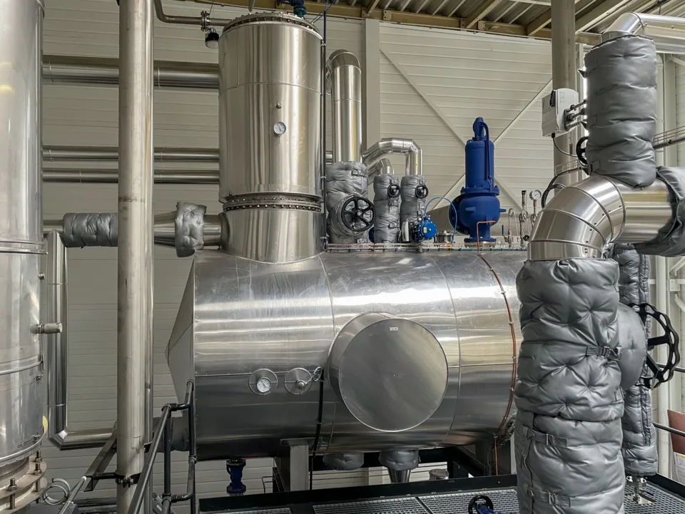 Wasserij Mireille STK Viessmann 2x5 T 10b ontgasser 2