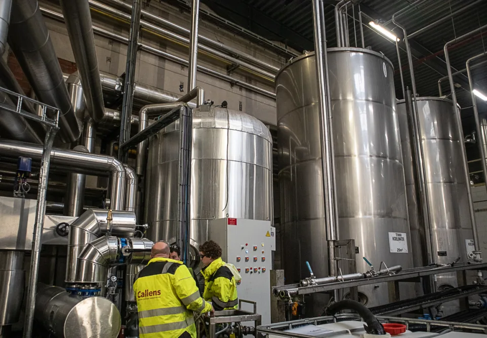 Callens warmtenet warmtewisselaar Nieuwe Dokken 3