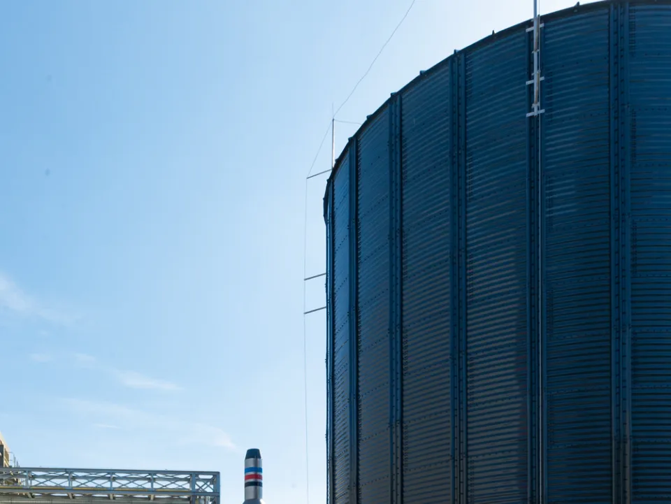 Callen stookplaats biogas